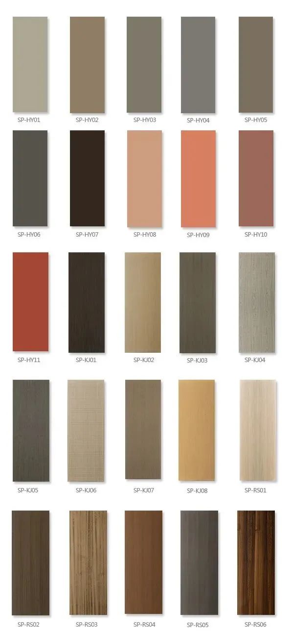 球盟会木门色卡